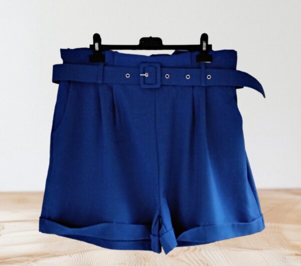 Short bleu roi belle taille