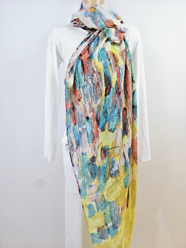 Echarpe multi couleurs femme