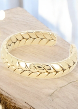 Bague Épis de blé couleur or