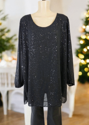 Tunique de fête grande taille