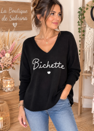 Pull Bichette Noir