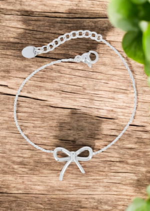 Bracelet Nœud couleur Argent