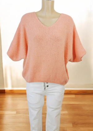 Pull femme Léger Abricot