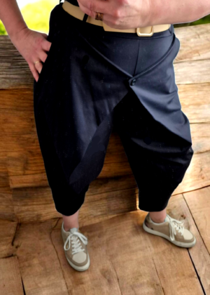 Pantalon Femme Sarouel Noir