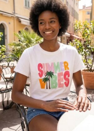 T-shirt femme Summer Vibes